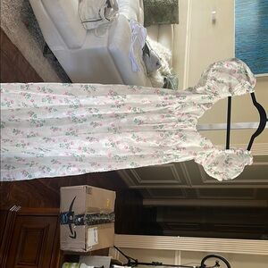 Floral Puff Sleeve Dress